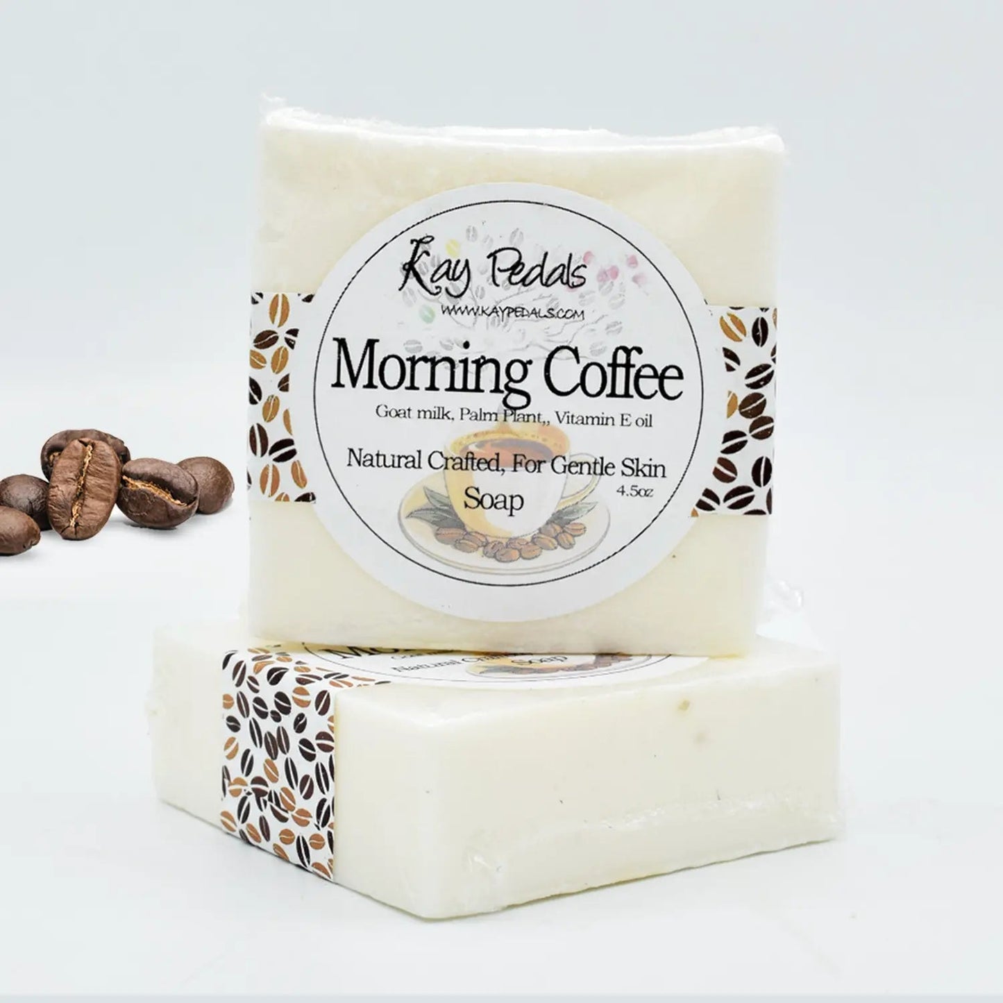Morning Coffee Natural Crafted Bar Soap 4.5oz