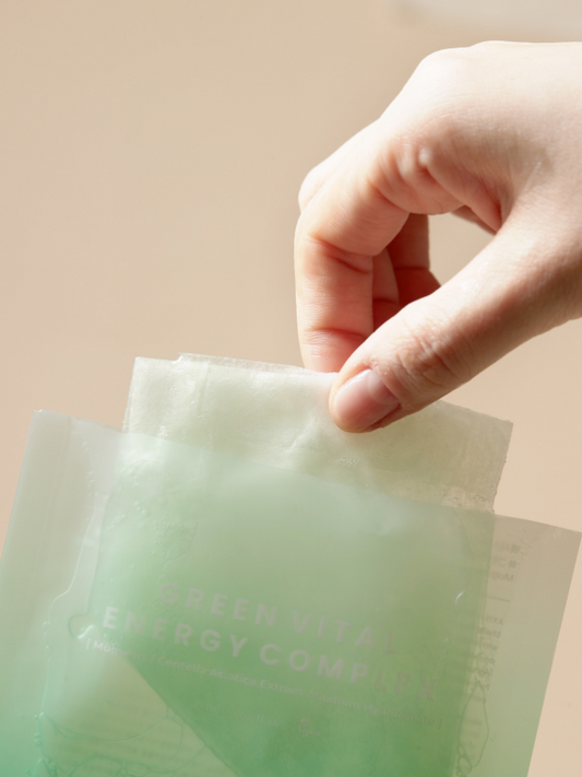 Axis-y Mugwort Green Vital Energy Complex Sheet Mask 27ml