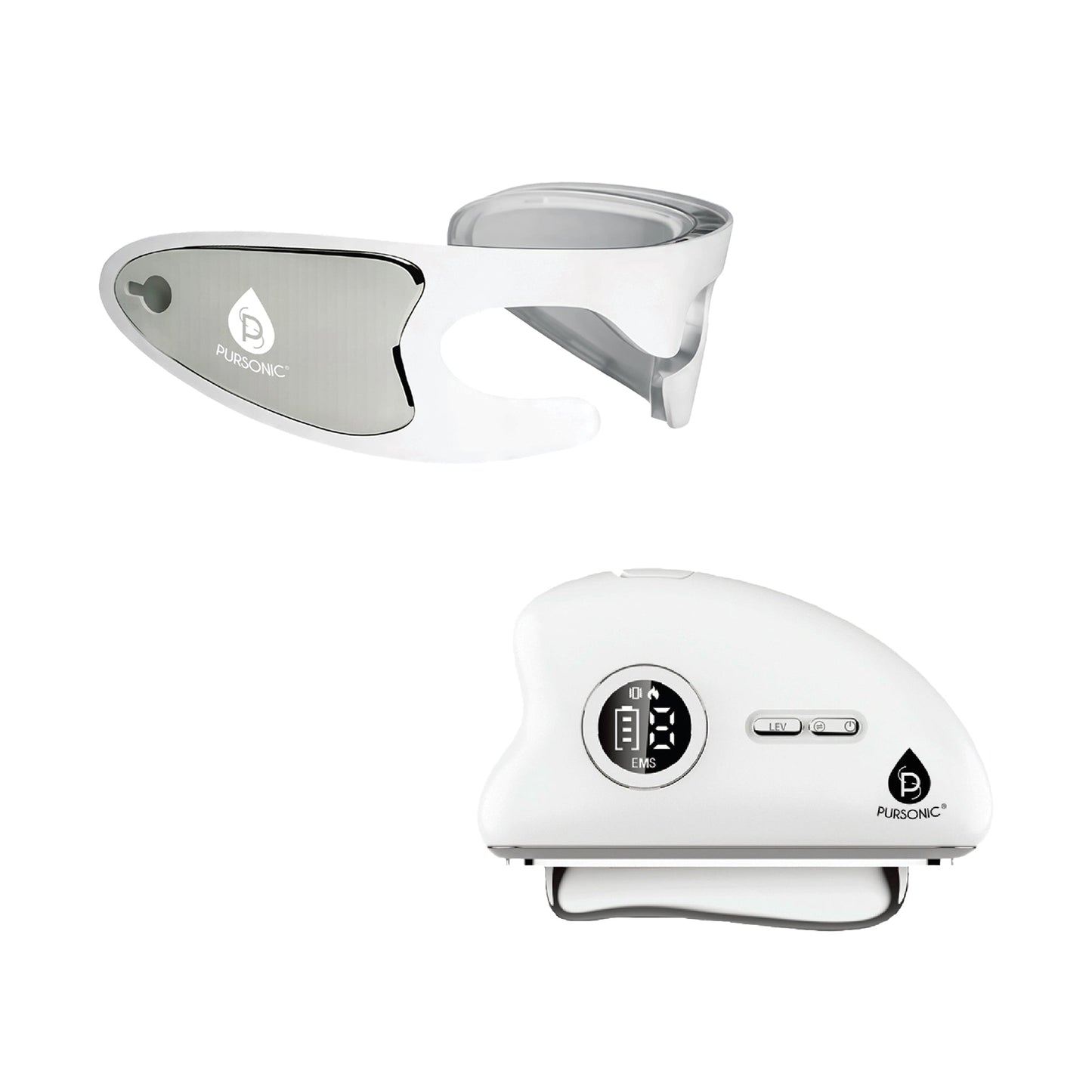 Pursonic LED Rejuvenation Duo: Eye Mask & 7-in-1 Light Therapy Device