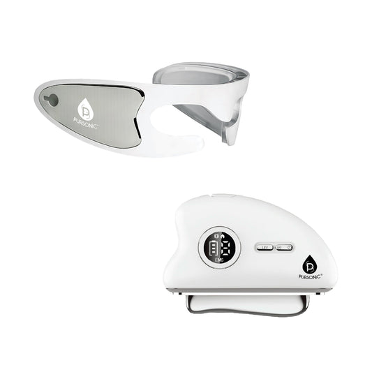 Pursonic LED Rejuvenation Duo: Eye Mask & 7-in-1 Light Therapy Device