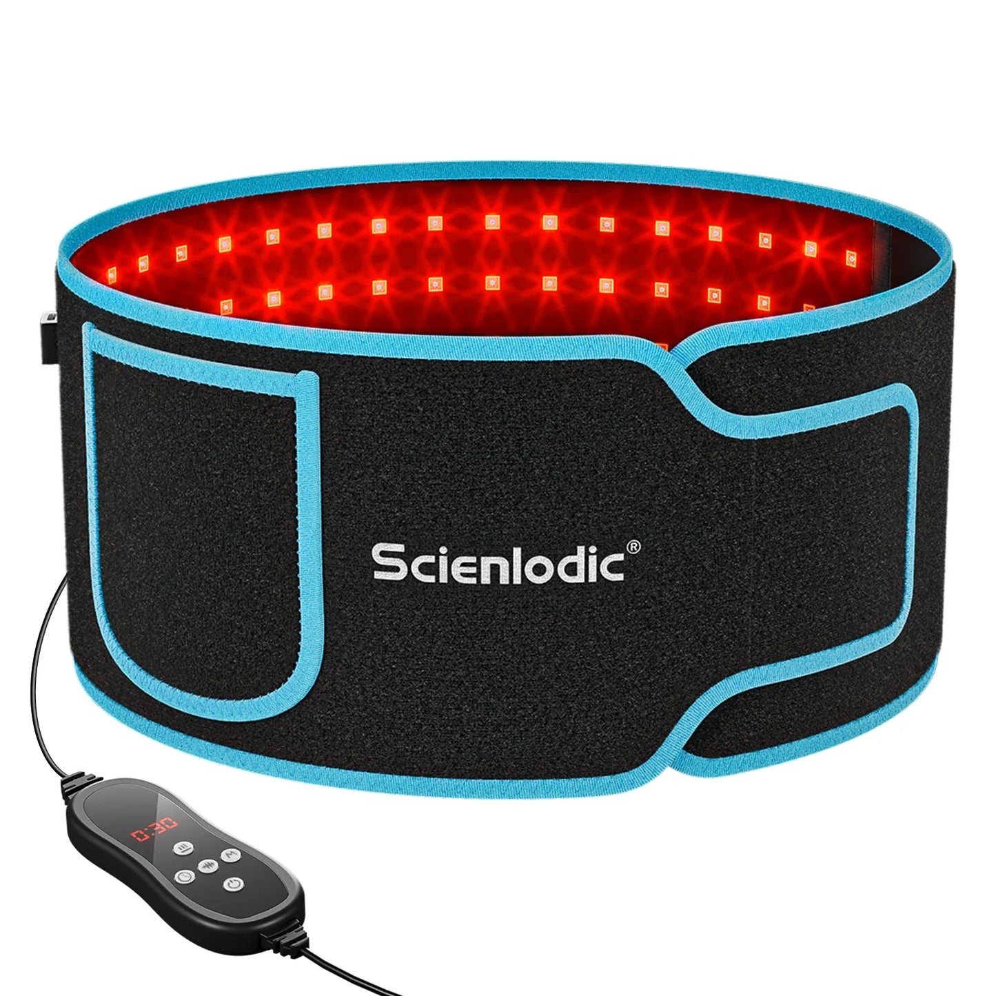 NNEOBA 100 LED Red Light Therapy Belt Black